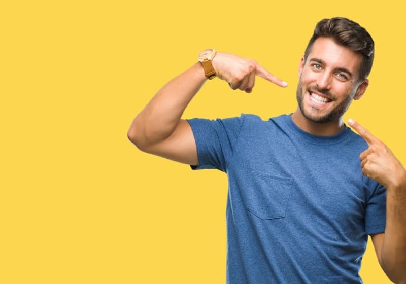 Young smiling man — illustration for Looking for a Sperm Donor guide