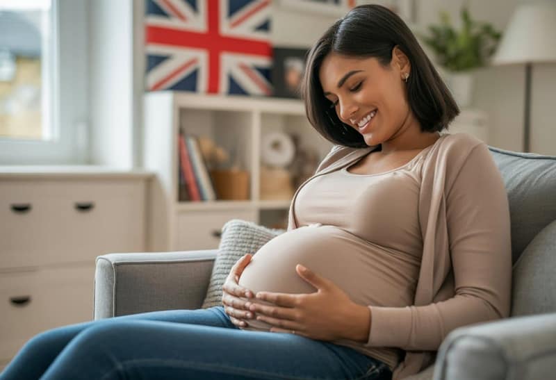 Surrogate mother in the UK pregnant at home — donor conception UK and surrogacy