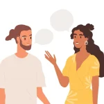 Co-parenting communication tips couple discussing and sharing ideas
